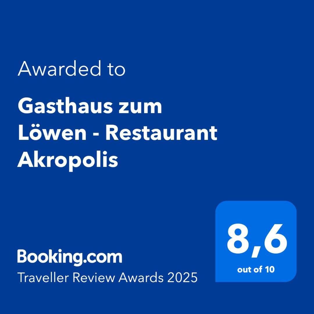 Gasthaus Zum Loewen - Restaurant Akropolis Hausach Buitenkant foto