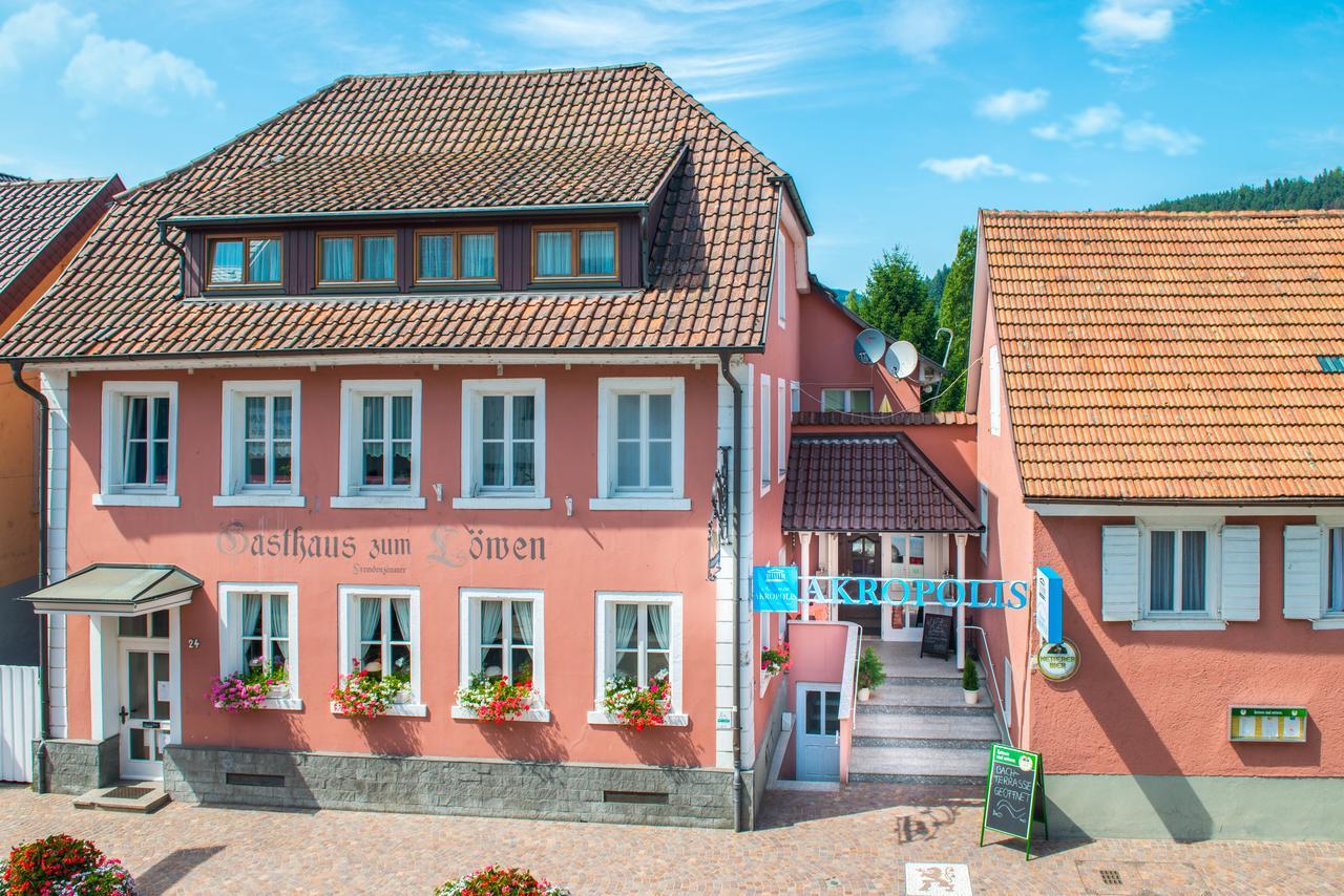 Gasthaus Zum Loewen - Restaurant Akropolis Hausach Buitenkant foto